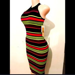 New dress almost famous multicolor